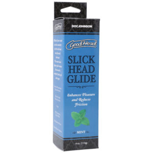 GoodHead Slick Head Glide - Mint - Mint Flavoured Lubricant - 120 ml Tube