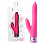 Maia Victoria - Pink 15.2 cm USB Rechargeable Rabbit Vibrator