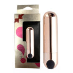 Maia Jessi - Rose Gold 7.6 cm USB Rechargeable Bullet