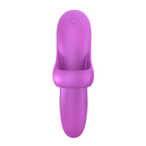 Satisfyer Bold Lover - Dark Pink USB Rechargeable Finger Stimulator