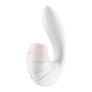 Satisfyer Supernova - White USB Rechargeable Vibrator with Air Pulsation