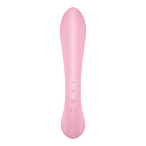 Satisfyer Triple Oh - Pink USB Rechargeable Rabbit Vibrator
