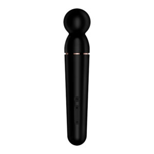 Satisfyer Planet Wand-er - Black - Black/Rose Gold USB Rechargeable Massager Wand
