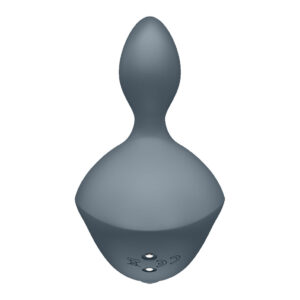 Satisfyer Booty Absolute Beginners 4 - Grey USB Rechargeable Vibrating Butt Plug
