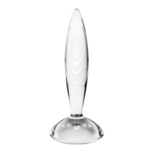 Satisfyer Sparkling Crystal - Clear Glass Butt Plug