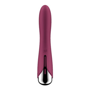 Satisfyer Spinning Vibe 1 - Red - Red 17.8 cm USB Rechargeable Rotating Vibrator