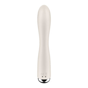 Satisfyer Spinning Rabbit 1 - Beige - Beige 20 cm USB Rechargeable Rotating Rabbit Vibrator