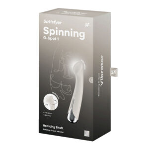 Satisfyer Spinning G-Spot 1 - Beige - Beige 16.5 cm USB Rechargeable Rotating Vibrator