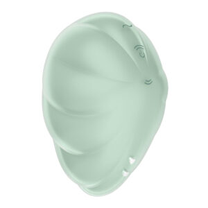 Satisfyer Cloud Dancer - Mint - Mint USB Rechargeable Vibrating Air Pulse Stimulator