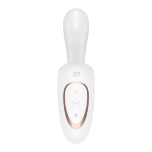 Satisfyer G For Goddess 1 - White - White USB Rechargeable Vibrator with Clit Stim