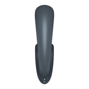 Satisfyer G For Goddess 1 - Dark Grey - Dark Grey USB Rechargeable Vibrator with Clit Stim