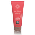 SHIATSU 2in1 Massage & Glide Gel - Strawberry Scented - 200 ml