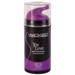 Wicked Toy Love - Glycerin Free Water Based Lubricant - 100 ml (3.3 oz) Bottle