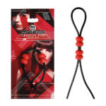 Master Series Crimson Tied Bolo - Lasso Style Adjustable Cock Ring
