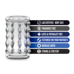 Stay Hard Cock Sleeve 04 - Clear Penis Sleeve