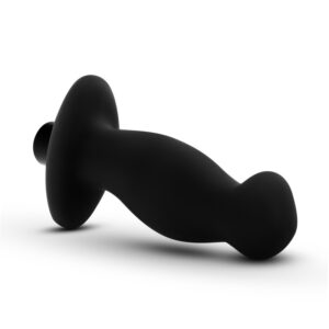 Anal Adventures Platinum Vibrating Prostate Massager 02 - Black 10.8 cm USB Rechargeable Prostate Massager