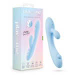 Play With Me - Moondust Magic - Blue 20.3 cm USB Rechargeable Rabbit Vibrator