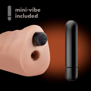 M Elite Soft and Wet - Annabella - Flesh Vibrating Vagina Stroker