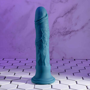 Evolved TSUNAMI - Blue 18.4 cm USB Rechargeable Vibrating Dong with Remote Control