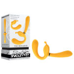 Evolved THE MONARCH - Yellow USB Rechargeable Multi Use Couples Vibrator