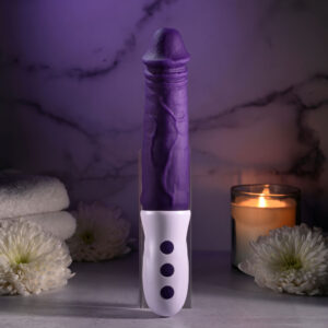 Evolved PLUM THRUST - Purple 29 cm USB Rechargeable Thrusting Vibrator