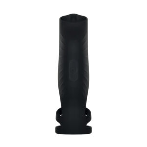 Gender X ROCKETEER - Black USB Rechargeable Vibrating Penis Sleeve