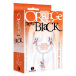 Orange Is The New Black - Triple Your Pleasure - Metal Nipple & Clit Clamps with Chain