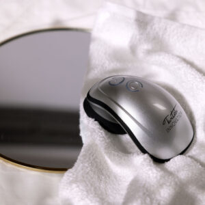 Twitch 1 - Silver - Silver USB Rechargeable Suction Vibrator