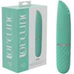 LOVELINE Beso - Green - Green 10.6 cm USB Rechargeable Mini Lipstick Vibrator