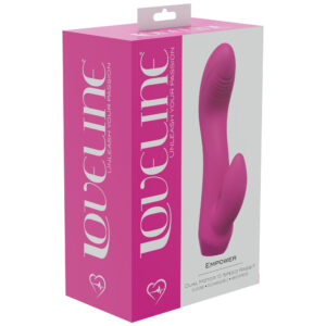 LOVELINE Empower - Pink 13.5 cm USB Rechargeable Rabbit Vibrator