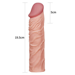 Pleasure X-Tender 2'' Sleeve - Flesh 5.1 cm (2'') Penis Extension Sleeve