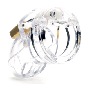 Mr. Stubb Chastity Cock Cage Kit - Clear - Clear 1.75 Inch Cock Cage Kit