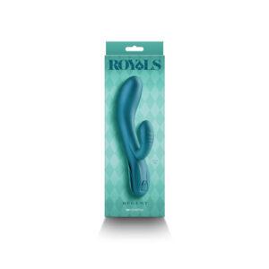 Royals - Regent - Metallic Green - Metallic Green 19.3 cm USB Rechargeable Rabbit Vibrator
