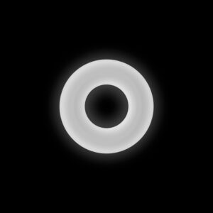 Firefly - Bubble Ring - Small - Glow in Dark Small Cock Ring