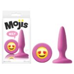 Mojis - #ILY - Pink 8.6 cm (3.4'') Mini Butt Plug with Emoji Base