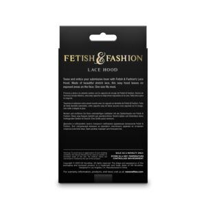 Fetish & Fashion - Lace Hood - White - White Hood