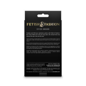 Fetish & Fantasy - Eyes Hood - White - White Hood