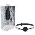 OUCH! Florence Collection - Silicone Ball Gag - White Breathable Mouth Restraint