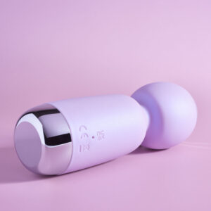 Playboy Pleasure ROYAL MINI - Lilac 12.5 cm USB Rechargeable Mini Wand Vibrator