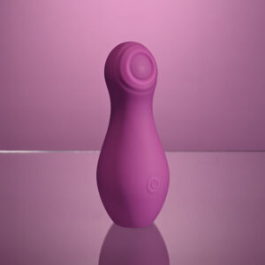 Playboy Pleasure THE JET SET - TAPPING - Purple 10.2 cm Tapping Stimulator with Charging Case
