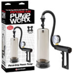 Pump Worx Pistol-Grip Power Pump - Black Penis Pump with Gauge