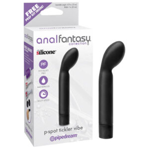 Anal Fantasy Collection P-spot Tickler Vibe - Black 12 cm (4.75'') Prostate Vibrator