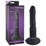 Anal Fantasy Elite Vibrating Ass Fucker - Black 30.5 cm (12'') USB Rechargeable Anal Vibrator