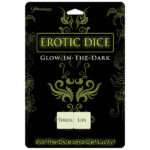 Erotic Dice - Glow in the Dark Couple's Dice Game