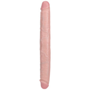 REALROCK 35cm Thick Double Dildo - Flesh - Flesh 35 cm (14'') Thick Double Dong