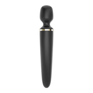 Satisfyer Wand-er Woman - Black USB Rechargeable Massager Wand