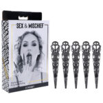 Sex & Mischief Sensory Fingertips - Black - Black - Set of 5