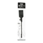 Sex & Mischief Riding Crop - Black 30 cm Crop Whip