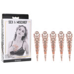Sex & Mischief Brat Sensory Fingertips - Rose Gold - Set of 5