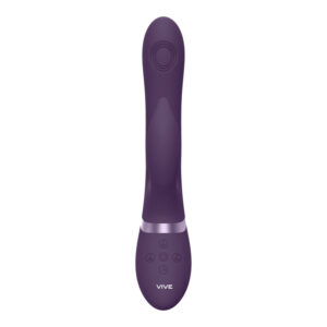 VIVE Aimi - Purple - Purple 22.3 cm USB Rechargeable Rabbit Vibrator